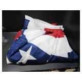 American Flag Bunting for Outside,3x6 FT Bunting Flags Outdoor,American Flag Banners for Outside,USA Pleated Fan Flags Red White and Blue Banner for Labor Day Veterans Day Decorations,3 Pcs