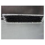 Deck Broom Scrub Brush with Long Handle Adjustable, 11.8" Stiff Bristle Brush Head Scrubber for Cleaning Bathroom Tub Tile Grout Shop Swimming Pool Patio Garages Warehouse Balcony Black"
