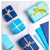 Whaline 360 Sheets Blue Tissue Paper Navy Blue Gift Wrapping Paper Solid Color Art Craft Paper for Birthday Baby Shower Party DIY Crafts Supplies, 14 x 20 Inch