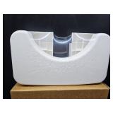 Toilet Step Stool, Toilet Assistance Steps, Bathroom Toilet Stool, Kids Tot Step Stool, Foldable Toilet Stool, Fits All Toilets, Folds for Easy Storage ( White)
