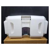 Toilet Step Stool, Toilet Assistance Steps, Bathroom Toilet Stool, Kids Tot Step Stool, Foldable Toilet Stool, Fits All Toilets, Folds for Easy Storage ( White)