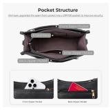 CHOLISS Crossbody Bags for Women Vegan Leather Shoulder Handbags Trendy Hobo Purses with Zip Pocket Adjustable Guitar Strap