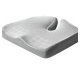 Seat Cushions, Memory Cotton Cushions, Office Chairs and Cars for Ultimate Comfort, Size up Premium Durable (Gray) 21.5 * 17.7 * 4 inches