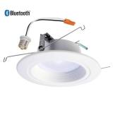 Halo Home RL56 Bluetooth Smart Integrated LED Ceiling Light Recessed lighting (2700K-5000K) White - 5 & 6 inches