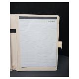 Vegan Leather Padfolio for Women - Portfolio Binder, Executive Notepad Holder, Legal Pad Portfolios, Leather Folder, Folio Organizer for Business, Office and Travel - Elegant Design for Documents