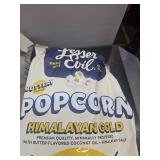 Lot of 3 Bags Lesser Evil Himalayan Gold Organic Popcorn. BB October 20 2025