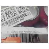 Sparkling Ice Caffeine Black Raspberry 12-Pack 16 oz Cans . BB 3 21 2026
