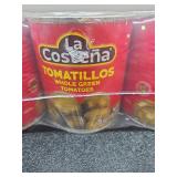 Loz of 3 La Costena Green Tomatillos  28 Oz Per BB Sept 25 2026