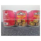 Loz of 3 La Costena Green Tomatillos  28 Oz Per BB Sept 25 2026