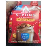 Atkins Strong 30g High Protein Shake - Chocolate Peanut Butter - 44 fl oz/4pk. BB  April 30 2026