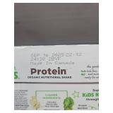 Orgain Kids Protein Chocolate Nutritional Shake 12-Pack. BB September 16 2025