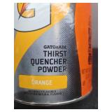 Gatorade Orange Thirst Quencher Powder - 6 Gallon Mix BB August  22 2025
