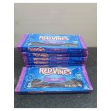 Lot of 6 Red Vines Grape Twists Candy Pack. BB August 2025