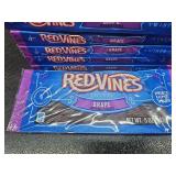 Lot of 6 Red Vines Grape Twists Candy Pack. BB August 2025