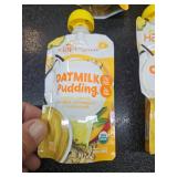 Happy Tot Organic Tropical Oatmilk Pudding Pack of 8. BB Sept 13 2025