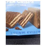 Atkins Chocolate Creme Protein Wafer Crisps. BB August 9 2025