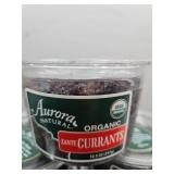 Lot  of 5 Aurora Natural Organic Zante Currants BB 9 27 2025