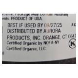 Lot  of 5 Aurora Natural Organic Zante Currants BB 9 27 2025