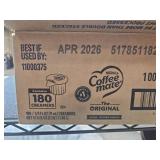 Coffee-mate Original Liquid Creamer Singles - Box of 180. BB April 2026