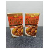 Lot of 2 S&B Golden Curry Japanese Mix - Mild Flavor. BB March 31 2026