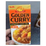 Lot of 2 S&B Golden Curry Japanese Mix - Mild Flavor. BB March 31 2026
