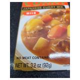 Lot of 2 S&B Golden Curry Japanese Mix - Mild Flavor. BB March 31 2026