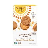 Case of 8 Boxes. Simple Mills Creamy Peanut Butter Sandwich Cookie - 6.7oz. BB August 13 2025