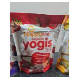 Happy Baby Organic Yogis Freeze-Dried Yogurt Snacks. BB Dec 19  2025