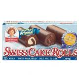 Lot of 6 Boxes. 12Per TWIN-WRAPPED SWISS ROLLS. 72 Total Tasty Treats. BB  August 2025.  Taste Tested By Staff