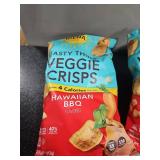 Lot of 4vBiena Hawaiian BBQ Veggie Crisps - 4 oz Bags  BB August 23 2025