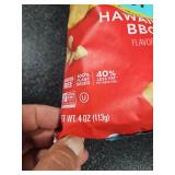 Lot of 4vBiena Hawaiian BBQ Veggie Crisps - 4 oz Bags  BB August 23 2025