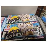 Lot of 6 Boxes ! Little Debbie Snacks Collection - Nutty Buddy, Swiss Rolls, and Zebra Cakes. BB July and August 2025.