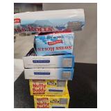Lot of 6 Boxes ! Little Debbie Snacks Collection - Nutty Buddy, Swiss Rolls, and Zebra Cakes. BB July and August 2025.