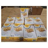 Lof 9 Distressed Boxes Simple Mills Almond Flour Crackers with Sea Salt