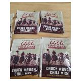 Lot of 10 -6666 Four Sixes Chuck Wagon Chili Mix. BB 2027