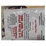 Lot of 10 -6666 Four Sixes Chuck Wagon Chili Mix. BB 2027