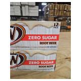 Lot of 4  2 Cases! A&W Zero Sugar Root Beer 12-Packs. 48 Total Cans  BB Oct 26 2025