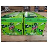 Loz of 2 Mountain Dew Citrus Soda Pop  7.5 fl oz  10 Pack Mini Cans. 20 Total Drinks. BB Sept 9 2025