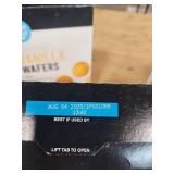 Lot of 6 Boxes Happy Belly Vanilla Wafers - BB August  2025