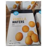 Lot of 6 Boxes Happy Belly Vanilla Wafers - BB August  2025