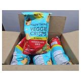Lot of 4 Biena Hawaiian BBQ Tasty Thins Veggie Crisps 4 oz Bags. BB August 23 2025