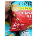 Lot of 4 Biena Hawaiian BBQ Tasty Thins Veggie Crisps 4 oz Bags. BB August 23 2025