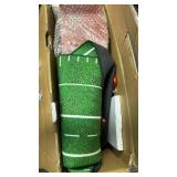 Perfect Practice 2-Hole Golf Putting Mat - 9.5ft Portable Putting Green, Indoor & Outdoor Practice, with Ball Return - Golf Training Aid for Home, Office, Backyard - Golfing Gifts for Men