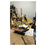 SAILINGSTORY Wooden Model Ship Clipper Cutty Sark 1/125 Scale Replica Ship Model Sailboat Decor Medium