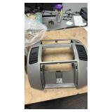 DriveFix Gray Center Dash Console Panel Bezel Trim for Nissan Frontier 2005-2020