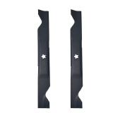 Apeixoto 2PCS YTH22V46 46 inch Mower Blades Compatible with Craftsman, Husqvarna, Poulan Z246 YTH20K46 YTH21K46 YTH22K46 YTA22V46 RZ4623 YT3000 with 46