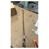 LIEKE Carbon Fiber Violin Bow 1/2 Size Lightweight Fiddle Bow (1/2 size, Black)