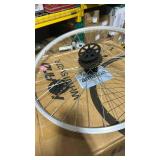 Hiland 27.5\" x1.75\" Alloy Bike Rim for 1.75 to 2.215 Inch Wide Tire and Disc Brake, Front & Back MTB Wheelset with 7 Speed Freewheel, Bolt On Axle, Bicycle Accessories for Adult Bikes