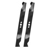 Bularie 2105200317A Mower Blade 21\", with Oval Center Hole, Compatible with Murray Daye HyperTough Mower, Fit for MNA152701 MNA152901 MNA152903, Replace 2105200317 84005221, 2 Pack