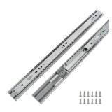 LONTAN 2 Pairs Soft Close Drawer Slides 22 inch Heavy Duty Ball Bearing Cabinet Rails - 4502S3-22 Full Extension Dresser Glides 100 LB Capacity